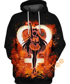 Warrior Venus Sailor Moon Hoodie 3D Print All Over