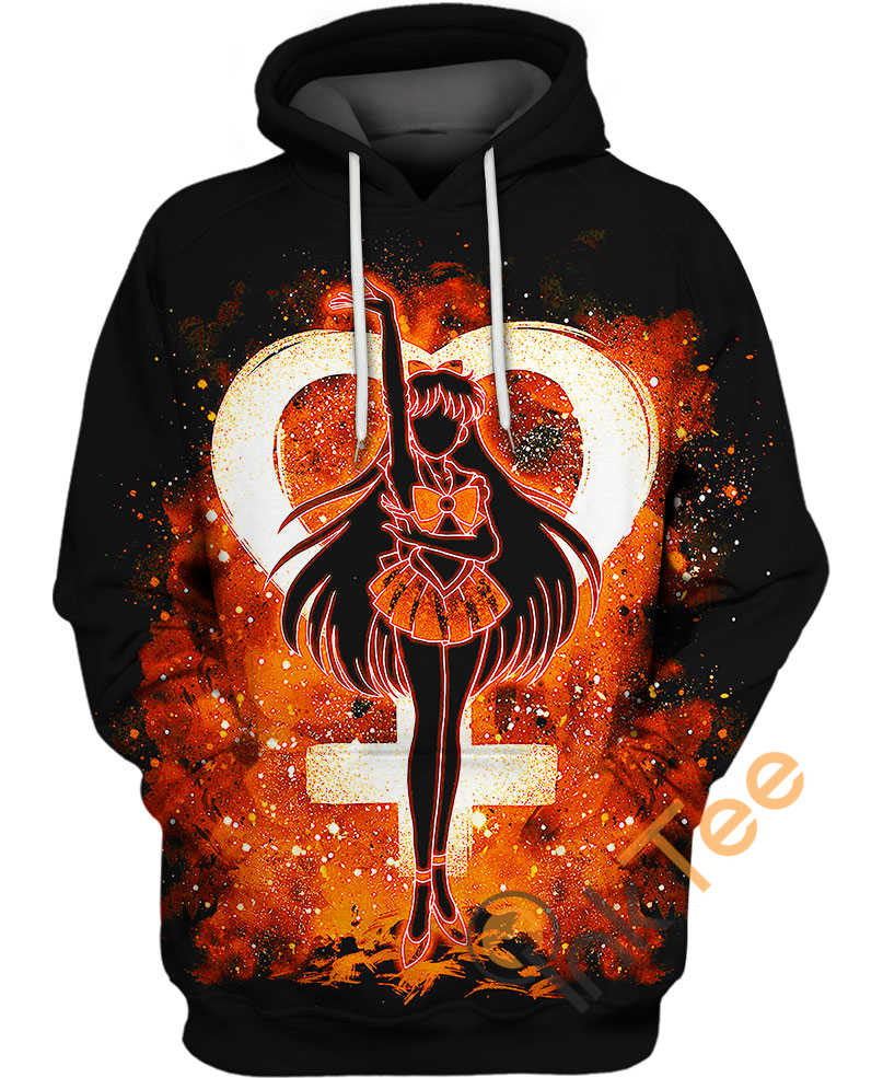 Warrior Venus Sailor Moon Hoodie 3D Print All Over