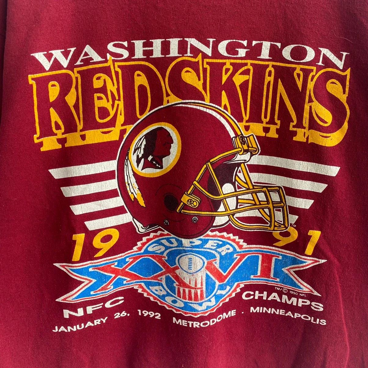 Was Redskin Super Bowl NFC Champs Sweatshirt T-shirt Ideal Gift for NFL Fans - Image 2