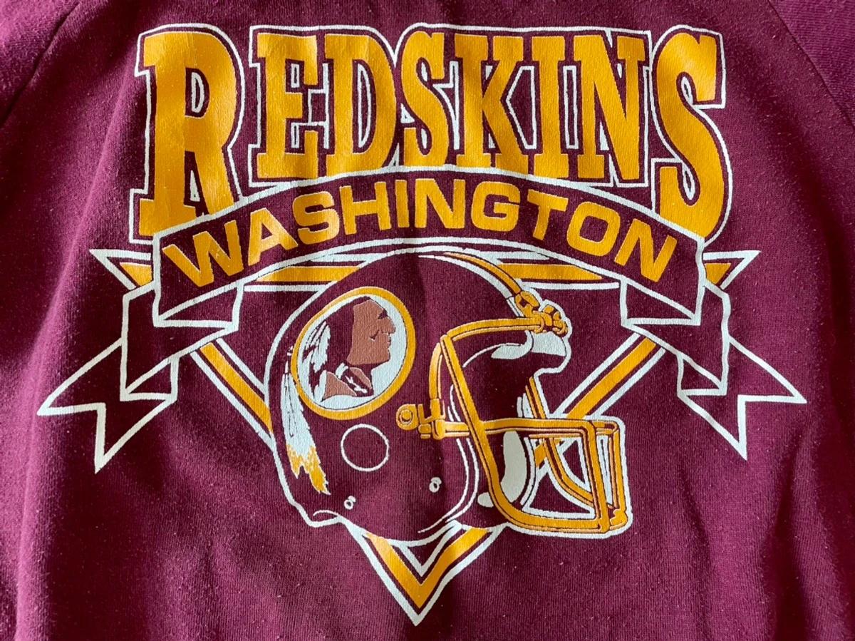 Was Redskins NFL Logo 7 Vintage Style Sweatshirt T-shirt, NFL Football Teams Gifts For Fans
