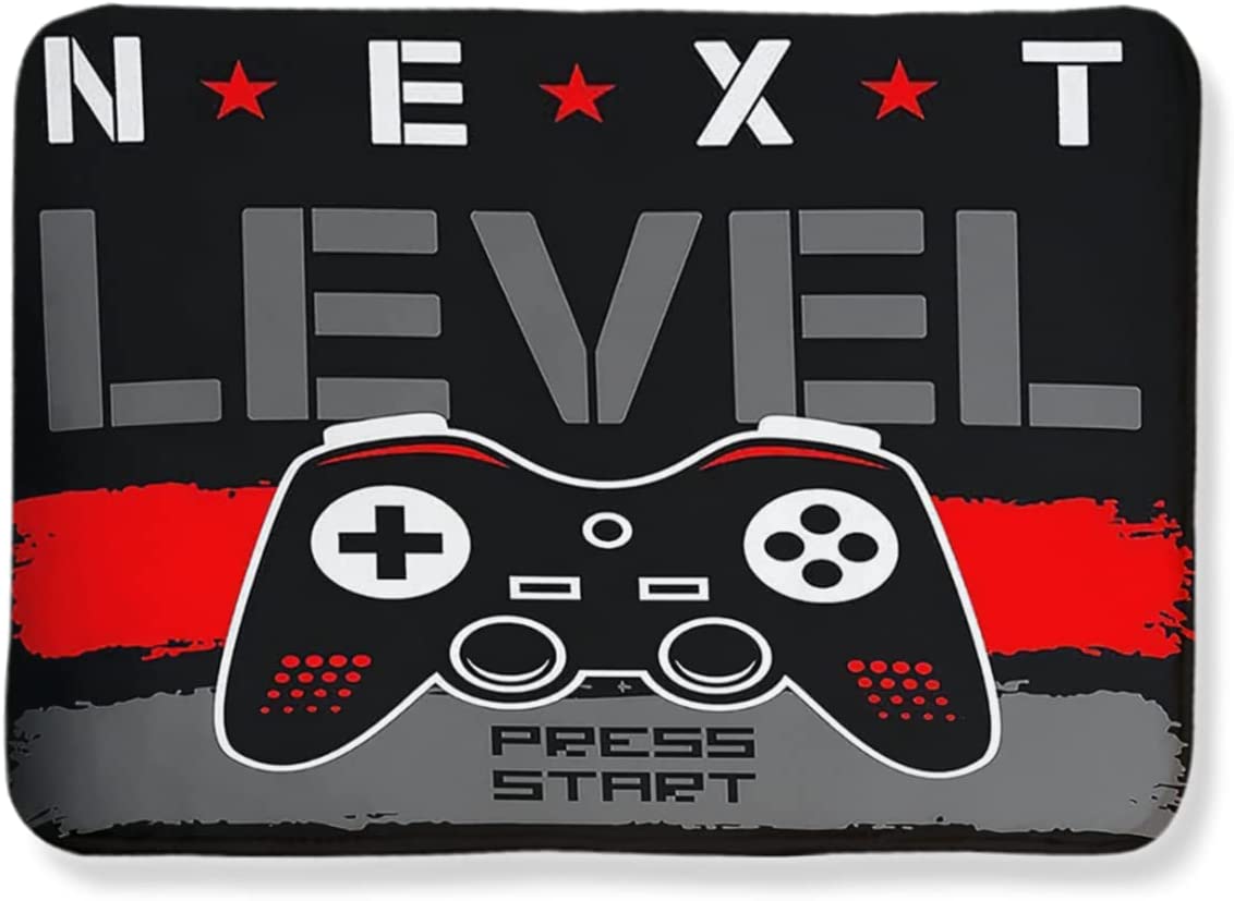 Washable Gaming Room Decor Rug for Video Gamers: Non-Slip Area Rug for Living Room or Bedroom - Image 4