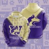 Washington Huskies Custom All Over Print Sport Hoodie 3D