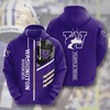 Washington Huskies Sport All Over Print Hoodie 3D