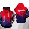 Washington Nationals All Over Print MLB Team US 3D Hoodie