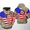 Washington Nationals All Over Print US Flag Camo Veteran 3D Hoodie