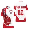 Washington Nationals Personalized 3D Polo Shirt with breathable fabric and personalized design