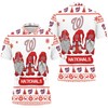 Washington Nationals Ugly Sweatshirt paired personalized 3D polo shirt featuring an all-over print design