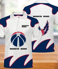 Washington Wizards 3d Print Casual Summer Short Top Branding Trends 3D All Over Print Polo Shirt with polo collar