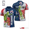 Washington Wizards Grinch Steals Christmas with Breathable Fabric Polo Shirt