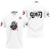 Watch Kamado Tanjiro and Nezuko Grow Up on Kimetsu No Yaiba White 3D All Over Print Polo Shirt