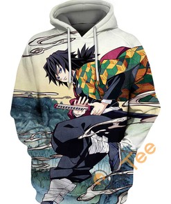 Water Wheel 3D Hoodie Design