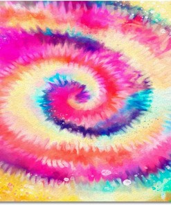 Watercolor Beautiful Artistic Geo Lines Stripes Design: Personalized Area Rug with Style 70s Decor