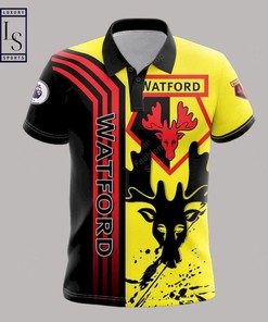 Watford Polo Shirt made with breathable fabric and polo collar