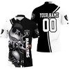 Wear Jack Skellington with Pride as You Support Las Vegas Raiders on All Over Print 3D Polo Shirt