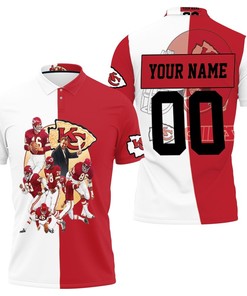 West Division Nfl 2020 Kansas City Chiefs Champion Great Football Team 3d Personalized Polo Shirt