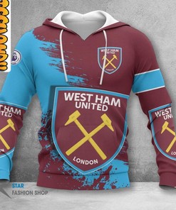 West Ham United FC Full Print 3D Hoodie