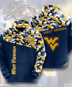 West Virginia Mountaineers Custom All Over Print Sport Hoodie 3D