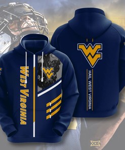 West Virginia Mountaineers Custom Hoodie 3D Print