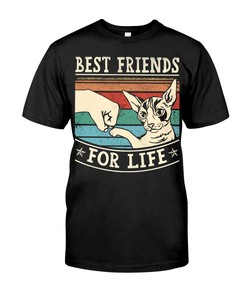 Whiskered Best Friends For Life T-Shirt
