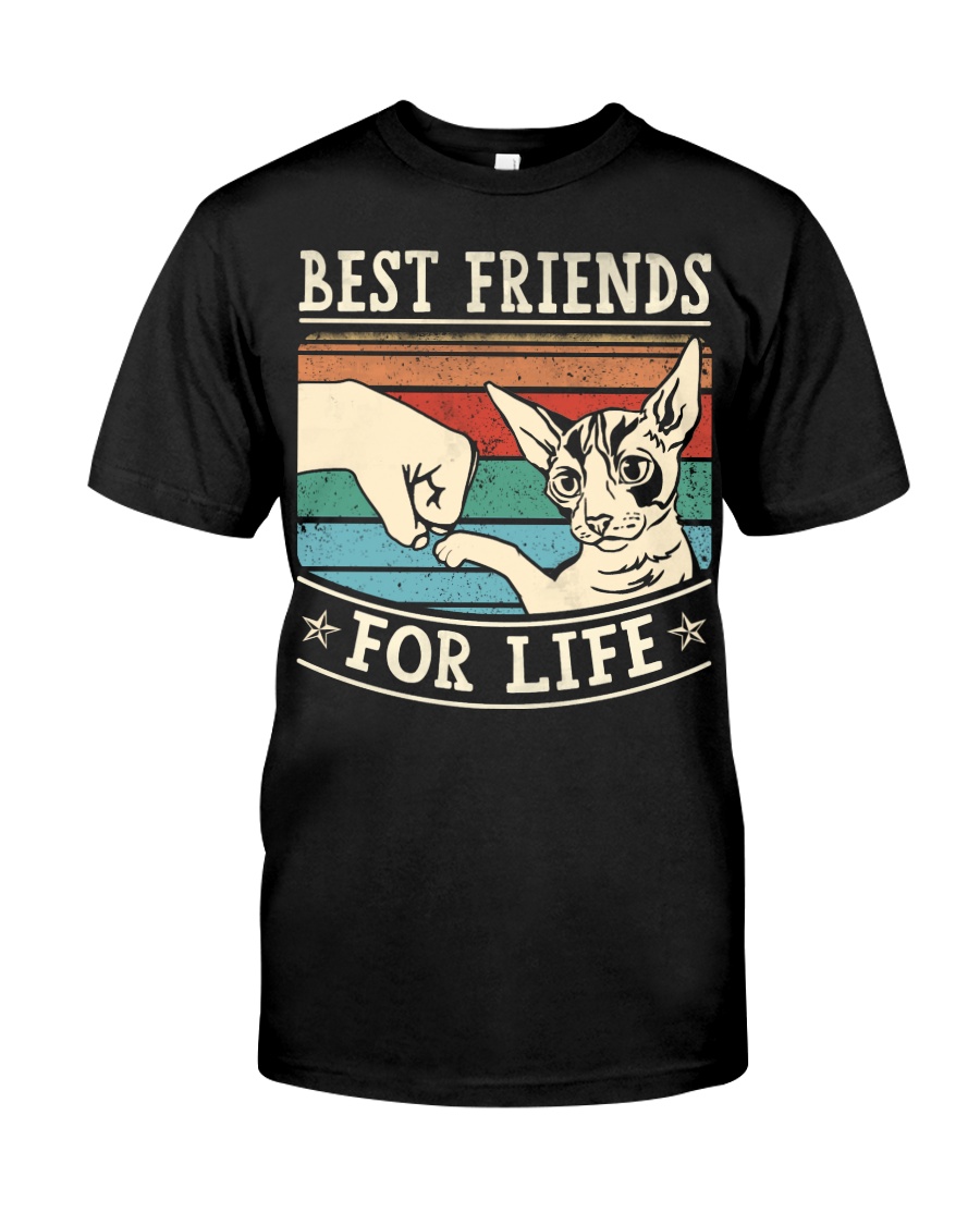 Whiskered Best Friends For Life T-Shirt