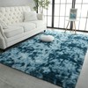 White Abstract 3D Swirl Illusion Rug - Modern and Elegant Living Room or Bed Room Decor