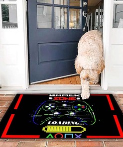 White Gamer Carpets Mats with Polyester Mats for Bedroom