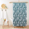 White Roses Shower Curtain | Floral Pattern Bathroom Curtain Set | Home Bathroom Decor