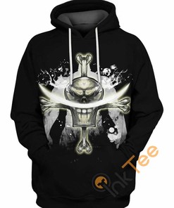 Whitebeard All Over Print 3D Hoodie