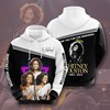 Whitney Houston Pop Music Icon Custom Hoodie 3D Print All Over