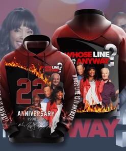 Whose Line Is It Anyway Custom All Over Print 3D Hoodie