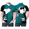 Wild San Jose Sharks supporters, check out Snoopy Kiss San Jose Sharks Logo 3D All Over Print Polo Shirt