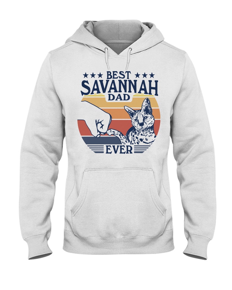 Wild Savannah Cat T-Shirt For Men - Show Your Fierce And Playful Side - Image 2