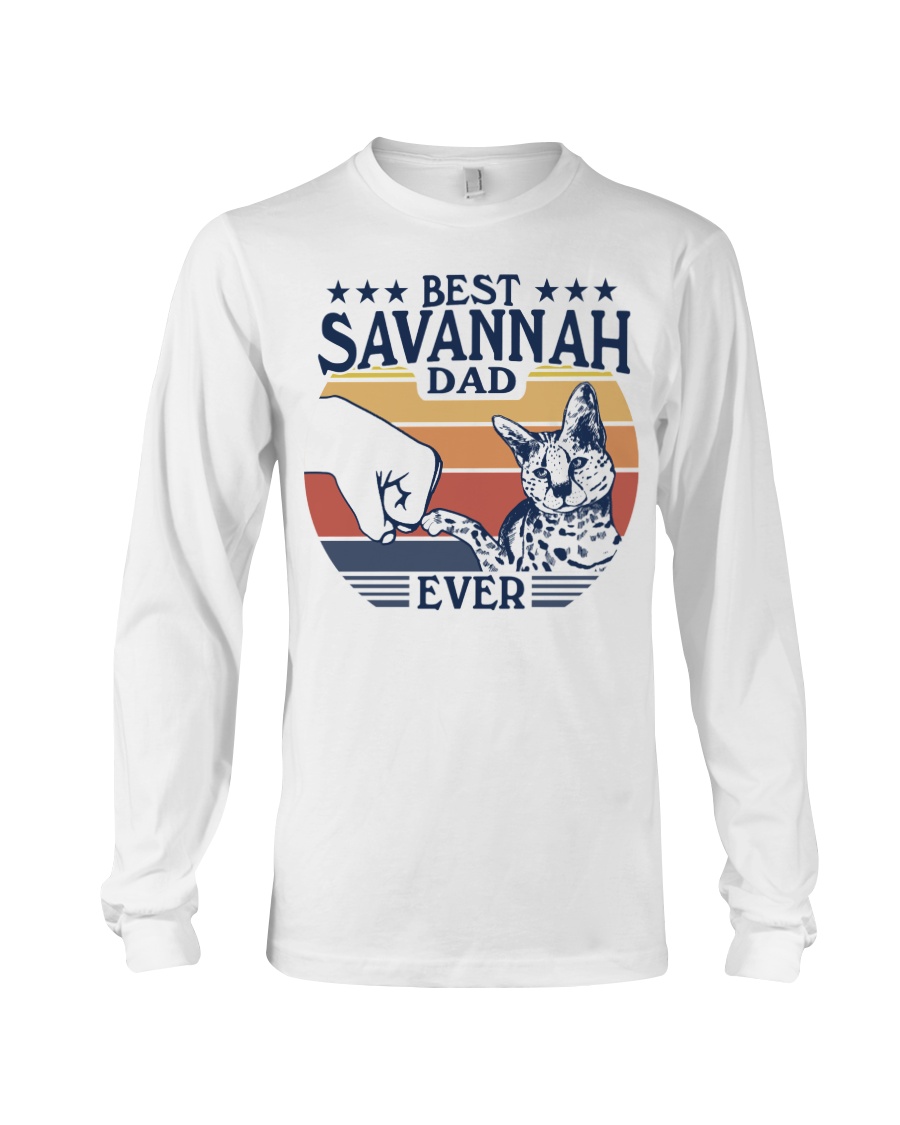 Wild Savannah Cat T-Shirt For Men - Show Your Fierce And Playful Side - Image 3