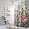 Wildflower Patch Shower Curtain, Bath Mat, and Towel Options with Keywords Vintage Bathroom Shower Curtains