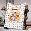 Winnie The Pooh Big Heart Fleece Blanket and Piglet Sherpa Blanket for Booh and Eeyore Christmas Gifts