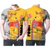 Winnie The Pooh Picking Flower Lovely Bear 3D All Over Print Polo Shirt with personalized design