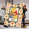 Winnie the Pooh Sherpa Blanket - Personalized Disney Pooh Christmas Gift