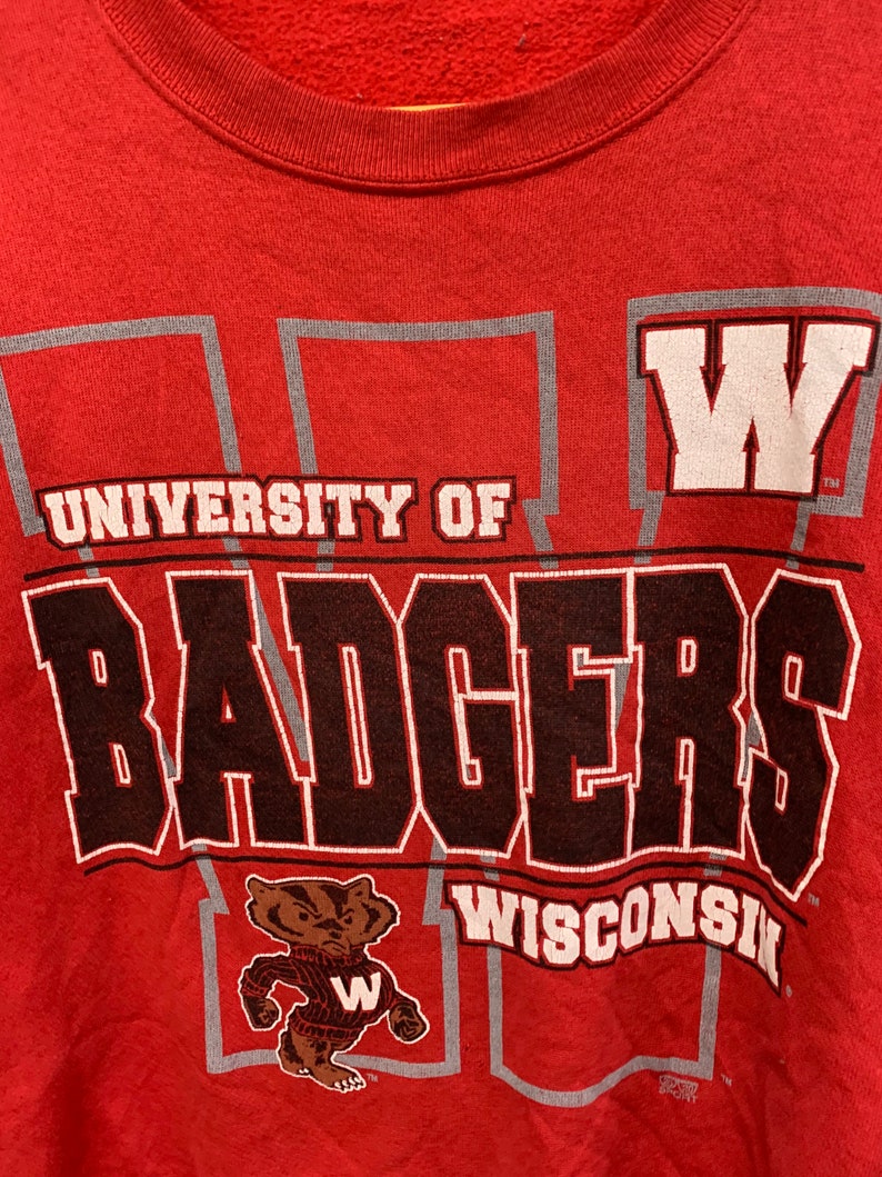 Wisconsin Badger State Pullover Sweatshirt - University Football Fan Apparel - Image 2