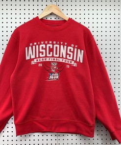 Wisconsin Badgers Final Four Sweatshirt - Classic NCAA Apparel for Fans