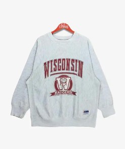 Wisconsin Badgers Football Spellout Sweatshirt - NCAA Gear for College Students