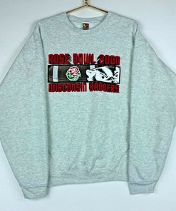 Wisconsin Badgers Rose Bowl Crewneck Sweatshirt - NCAA Football Gear for Fans