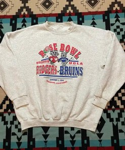 Wisconsin Badgers Rose Bowl Sweatshirt from 1994, Perfect Gift for NCAA Fans