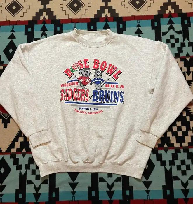 Wisconsin Badgers Rose Bowl Sweatshirt from 1994, Perfect Gift for NCAA Fans