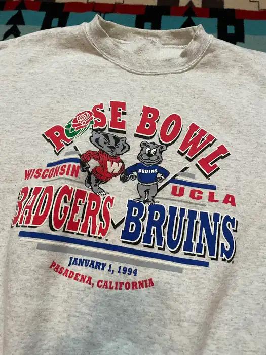 Wisconsin Badgers Rose Bowl Sweatshirt from 1994, Perfect Gift for NCAA Fans - Image 2