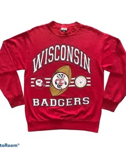 Wisconsin Badgers Rugby Sweatshirt from 1991, Perfect Gift for NCAA Fans