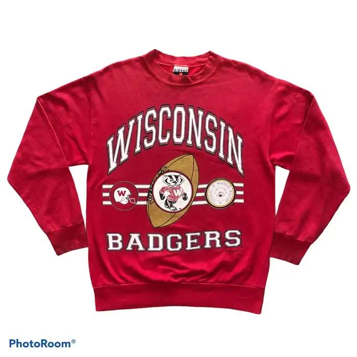 Wisconsin Badgers Rugby Sweatshirt from 1991, Perfect Gift for NCAA Fans