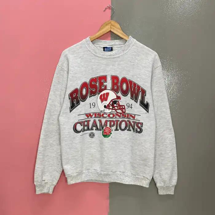 Wisconsin Badgers Sweatshirt - 1994 Rose Bowl Champions' Vintage Style