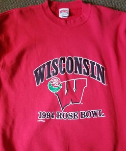 Wisconsin Badgers Vintage Style 1994 Rose Bowl Sweatshirt