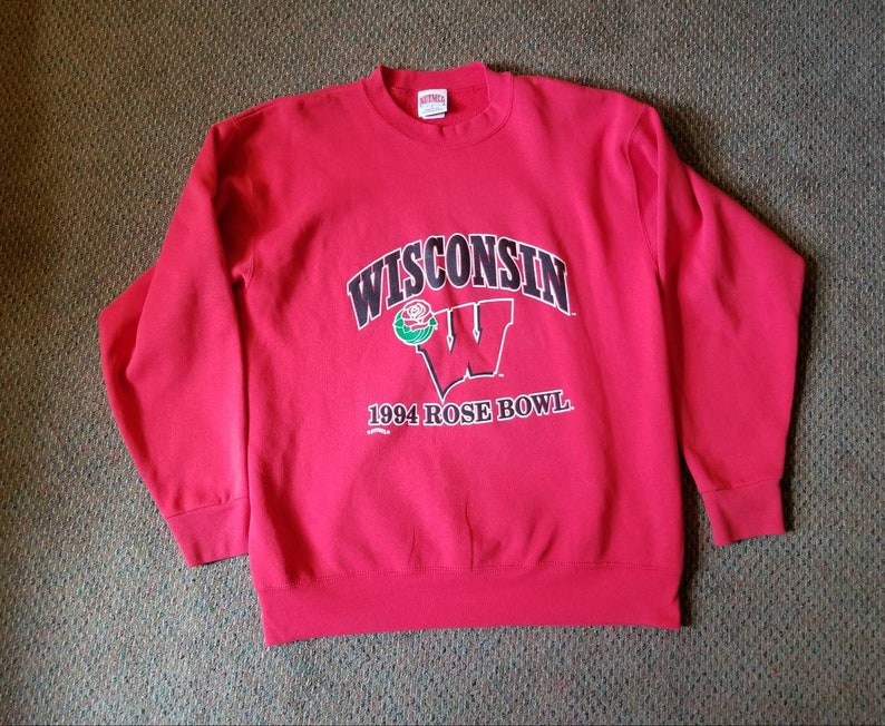 Wisconsin Badgers Vintage Style 1994 Rose Bowl Sweatshirt - Image 2
