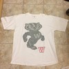 Wisconsin Badgers Vintage Style Big Logo Shirt And Sweatshirt Bundle, NCAA T-shirt